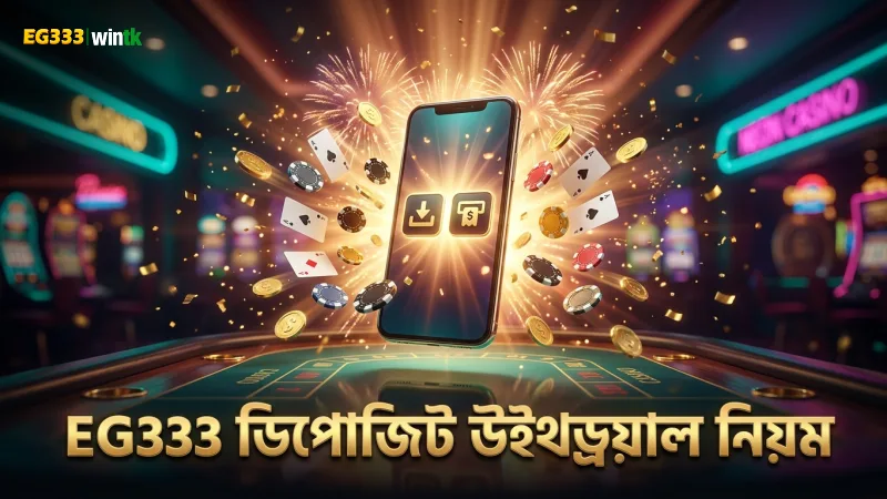 ডিপোজিট ও উইথড্রয়াল প্রক্রিয়ায় EG333 নিয়মাবলী অনুসরণ করে