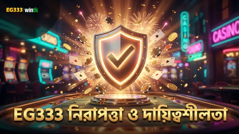 EG333 নিরাপত্তা নীতি ও দায়িত্বশীল গেমিংয়ের গুরুত্ব বোঝায়