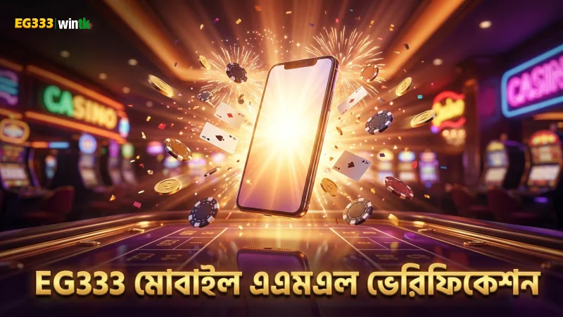 মোবাইল থেকে এএমএল নীতি অনুসরণে EG333 এর ভেরিফিকেশন প্রক্রিয়া।