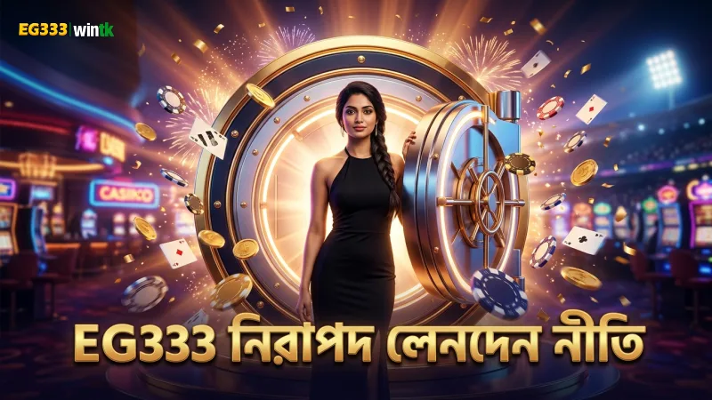নিরাপদ লেনদেন নিশ্চিত করতে EG333 প্ল্যাটফর্মের দায়িত্বশীল গেমিং নীতি।