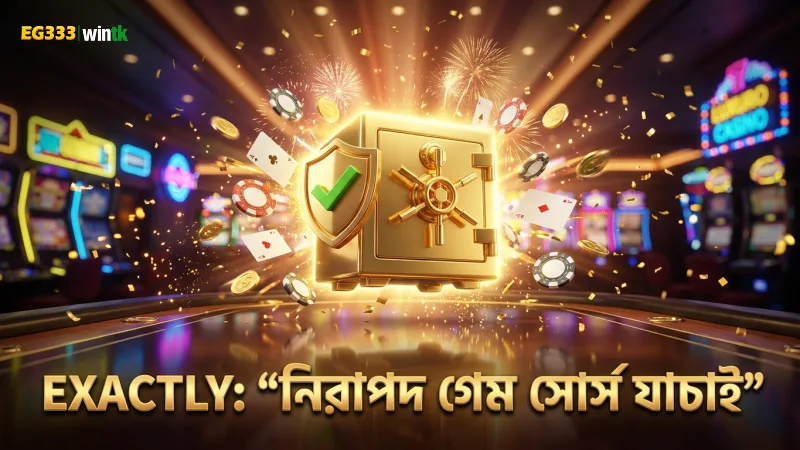 গেম সোর্স যাচাইয়ের মাধ্যমে নিরাপত্তা নিশ্চিত করুন