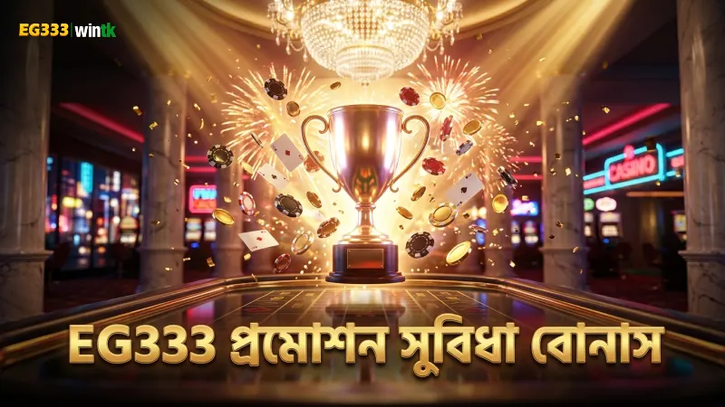 EG333 প্রমোশন তালিকা থেকে সুবিধাজনক বোনাস বেছে নিন