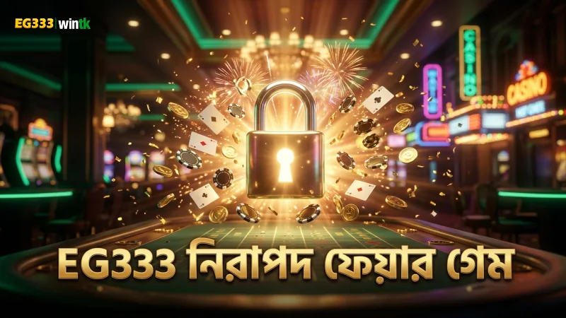 EG333 প্রোভাইডার দ্বারা পরীক্ষিত নিরাপদ ও ফেয়ারনেস নিশ্চিত।