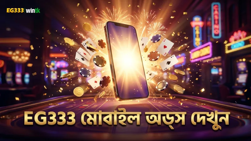 EG333 অ্যাপের মাধ্যমে মোবাইলেই সহজে অডস দেখা যায়