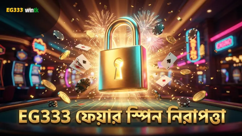 EG333 এর ফেয়ার স্পিন ভেরিফিকেশন নিশ্চিত করে নিরাপত্তা।