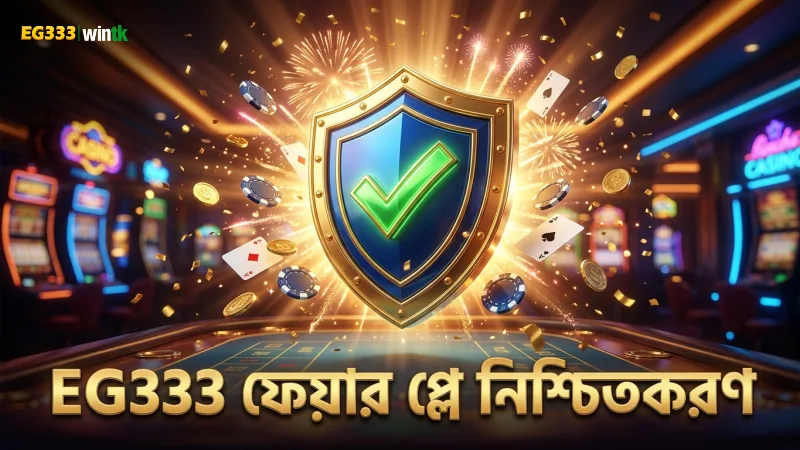 EG333 এর ফেয়ার প্লে সিস্টেম বোনাস রিওয়ার্ড নিশ্চিত করে