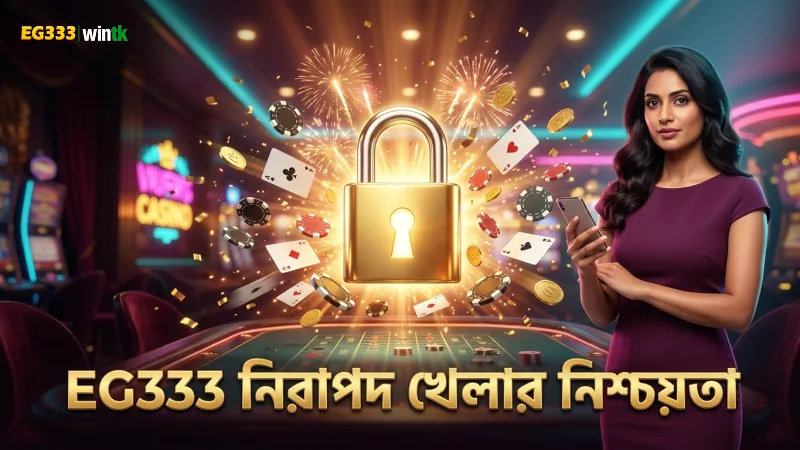 EG333 প্ল্যাটফর্মে নিরাপত্তার সর্বোচ্চ মান বজায় রাখা হয়