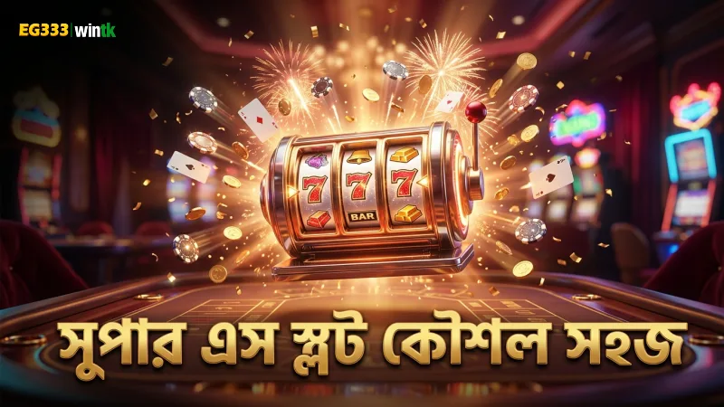 সুপার এস স্লটের নিয়ম ও ফ্রি স্পিন কৌশল সহজ করে তোলে খেলা।