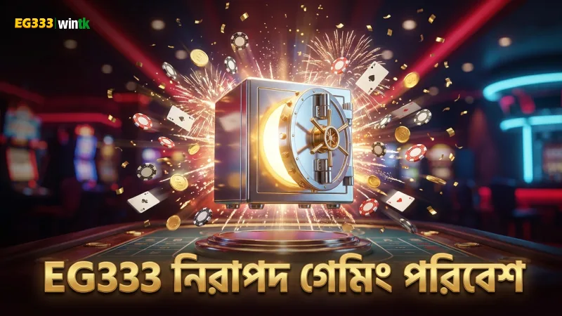 EG333 নিরাপদ পরিবেশ প্রদান করে দায়িত্বশীল ও বিশ্বাসযোগ্য গেমিং অভিজ্ঞতার জন্য।