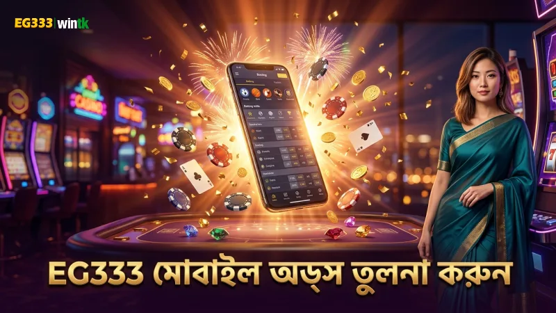 EG333 মোবাইল অ্যাপ দিয়ে অডস তুলনা করে বেটিং করুন বুদ্ধিমত্তার সাথে